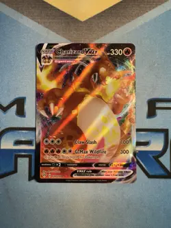 Pokemon TCG Charizard VMAX Darkness Ablaze Holo Ultra Rare Card 020/189 - Image 1