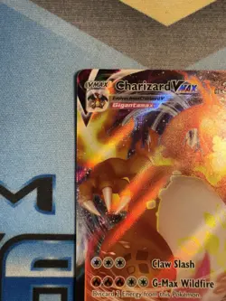 Pokemon TCG Charizard VMAX Darkness Ablaze Holo Ultra Rare Card 020/189 - Image 2