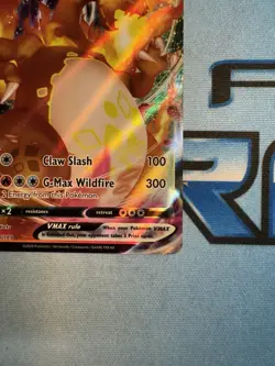 Pokemon TCG Charizard VMAX Darkness Ablaze Holo Ultra Rare Card 020/189 - Image 4