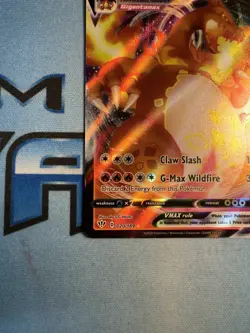 Pokemon TCG Charizard VMAX Darkness Ablaze Holo Ultra Rare Card 020/189 - Image 5