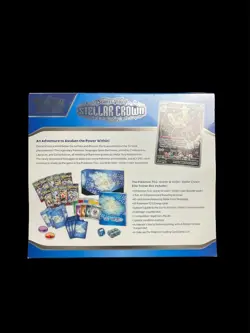 Pokemon TCG: Scarlet & Violet - Pokemon Stellar Crown Elite Trainer Box ETB - Image 3
