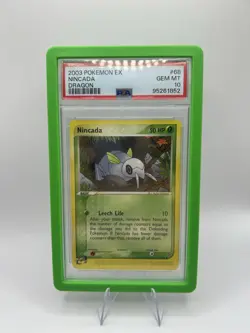 2003 Pokemon EX Dragon Nincada 68/97 PSA 10 Gem Mint - Image 1
