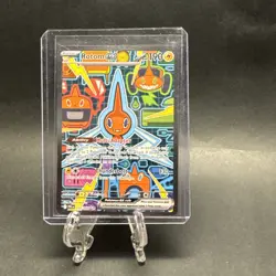 Pokemon TCG Phantasmal Flames Rotom Ex 126/094 Special Illustration Rare SIR - Image 1
