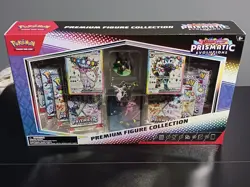 Pokemon TCG: Prismatic Evolutions Premium Figure Collection Factory Sealed Box - Image 1
