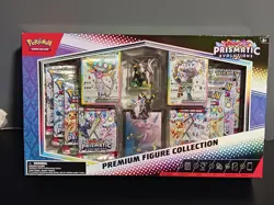 Pokemon TCG: Prismatic Evolutions Premium Figure Collection Factory Sealed Box - Image 2
