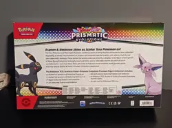 Pokemon TCG: Prismatic Evolutions Premium Figure Collection Factory Sealed Box - Image 3