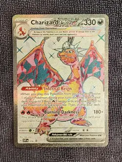 2023 Pokemon - Charizard ex, S&V Obsidian Flames #056 Holo Black Star Promo - Image 3