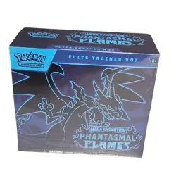 Pokemon TCG Mega Evolution Phantasmal Flames Elite Trainer Box ETB Sealed NEW - Image 1