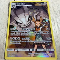 Steelix 247/236 Secret Rare Pokemon Card - Sun & Moon Cosmic Eclipse set - Image 2