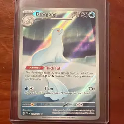 Pokemon Mega Evolution Phantasmal Flames Dewgong 097/094 Illustration Rare IR - Image 1