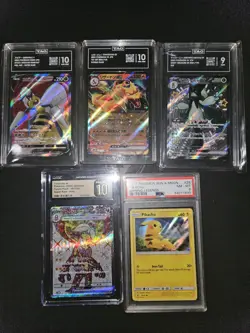 Graded pokemon card bundle. - Image 1
