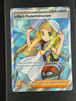 Pokemon TCG Lillie’s Determination 169/132 Secret Rare Mega Evolution - Image 1