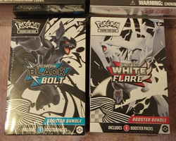 ⭐Sealed⭐Black Bolt + White Flare Booster Bundles⭐Pokemon TCG - Image 2
