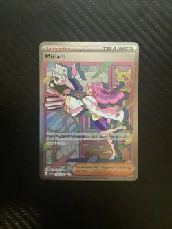 Pokemon TCG Miriam Holo Card 251/198 Scarlet & Violet Base Set NM - Image 1