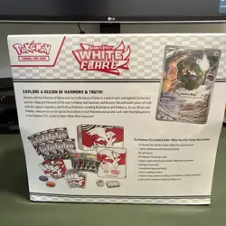 Pokemon TCG White Flare Elite Trainer Box ETB Trading Cards - Factory New Sealed - Image 2