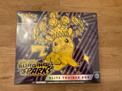 Pokemon TCG Scarlet & Violet Surging Sparks Elite Trainer Box ETB Sealed NEW - Image 1