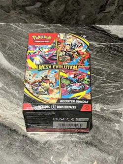 Pokemon Mega Evolution Booster Bundle (6 Packs) - New & Sealed Pokemon TCG - Image 5