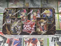 New Sealed 2020 Yugioh! TCG Dueling Heroes 25th Anniversary Tin Pack Konami - Image 1