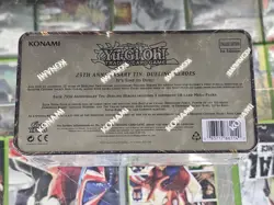 New Sealed 2020 Yugioh! TCG Dueling Heroes 25th Anniversary Tin Pack Konami - Image 2