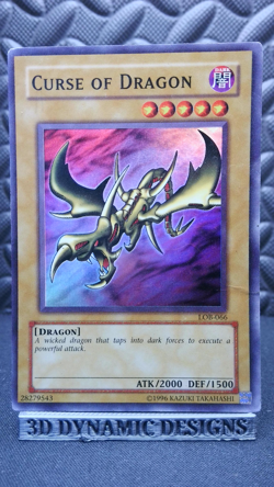 | Yugioh Curse of Dragon LOB-066 Super The Legend Of Blue Eyes White PL ?? | - Image 1