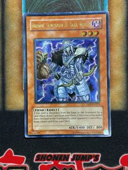 Yugioh Broww, Huntsman Of Dark World EEN-EN021 Ultimate Rare MP - Image 1