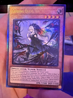 guiding quem the virtuous Quarter Century Rare Ra04-En043 - Image 1