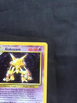 Pokemon Cards: Base Set Rare Holo: Alakazam 1/102 - Image 4