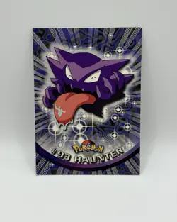 Haunter #93 - Pokemon Topps Card TV Animation Series 3 - Non Holo - Blue Logo - Image 1