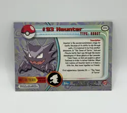 Haunter #93 - Pokemon Topps Card TV Animation Series 3 - Non Holo - Blue Logo - Image 2