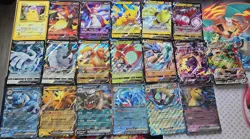 Jumbo 19 Pokemon Card Lot + Celebrations Binder EX/V/Vmax LOT - - Image 3