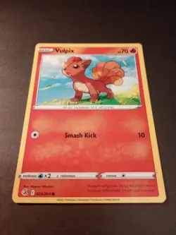 Pokemon Fusion Strike Vulpix Common Card 029/264 NM - Image 1