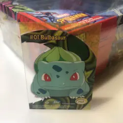 Bulbasaur #01 2000 Topps Pokemon TV Animation Edition Clear Card PC2 NM - Image 4