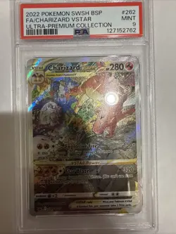 Charizard VSTAR SWSH262 SWSH: Sword & Shield Promo Cards Holo PSA 9 - Image 1