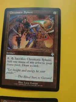 Chromatic Sphere x2 Invasion artifact Magic the Gathering 2 Card. - Image 4