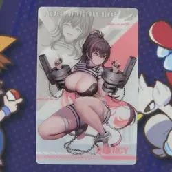 Quency (Normal Rare) | Gun Girl Metal Card Collection: Nikke Vol.1 - Image 1