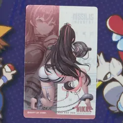 Quency (Normal Rare) | Gun Girl Metal Card Collection: Nikke Vol.1 - Image 2