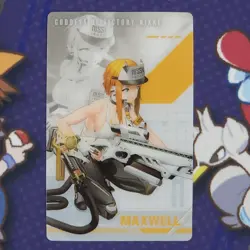 Maxwell (Normal Rare) | Gun Girl Metal Card Collection: Nikke Vol.2 - Image 1