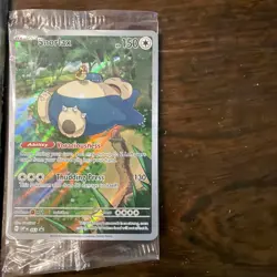 Pokemon TCG Snorlax 051 SV Scarlet & Violet 151 Promo Card Sealed - Image 1