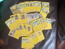 Pokemon All Pikachus! 100 Card Lot Bundle Bulk Collection - Reverse Holo - Image 1