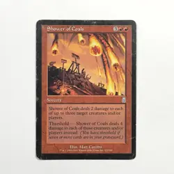 Shower of Coals 221 - MTG - Odyssey - MP - Image 1