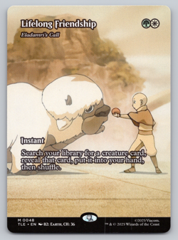 Lifelong Friendship Borderless Eladamri's - MTG Avatar: The Last Airbender TLA - Image 1