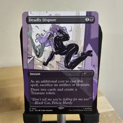MTG Deadly Dispute 1985 Rare Secret Lair Marvel's Spider-Man Regular - Image 1