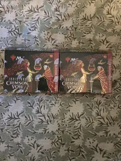 (2) Magic The Gathering: Innistrad Crimson Vow Collector Booster Box Sealed - Image 1