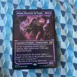 1x SHOWCASE SEIZAN, PERVERTER OF TRUTH Commander - MTG - Magic the Gathering - Image 1