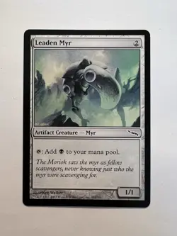 Leaden Myr - MTG Mirrodin - NM - Image 1