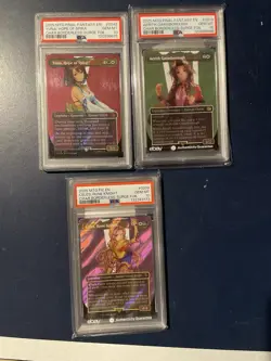 Magic The Gathering Final Fantasy Surge Foil PSA 10 Celes Aerith Yuna Hope - Image 1