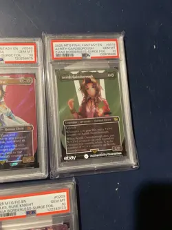 Magic The Gathering Final Fantasy Surge Foil PSA 10 Celes Aerith Yuna Hope - Image 3