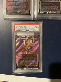Magic The Gathering Final Fantasy Surge Foil PSA 10 Celes Aerith Yuna Hope - Image 4
