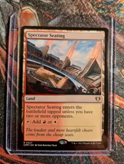Spectator Seating Commander MASTERS MTG Magic the Gathering Near Mint Condition - Image 1