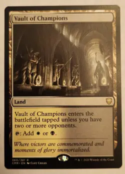 Vault of Champions CMR #360 Rare Land Regular NM+ - Image 1